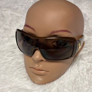 PHASE Stylish Brown Sunglasses women Sz adult gently used